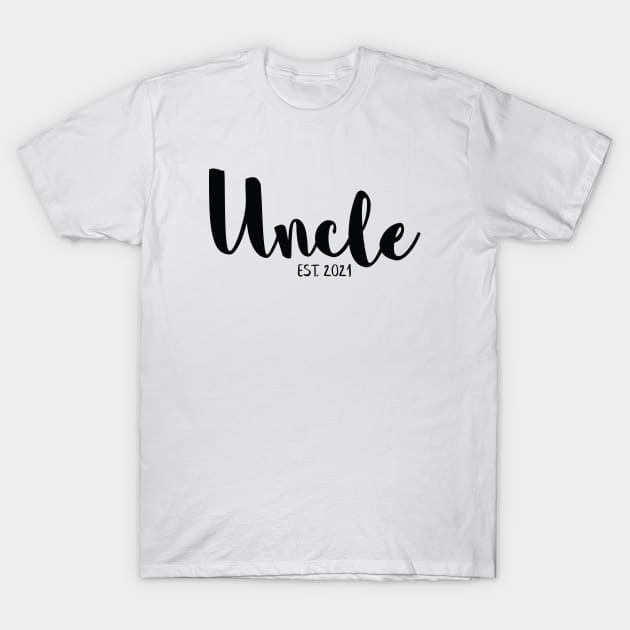 Uncle Pregnancy Announcement T-Shirt by Bumblebee's Designs